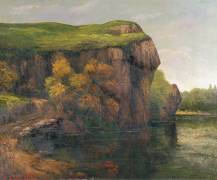 Rocky Cliffs (Gustave Courbet) - Muzeo.com