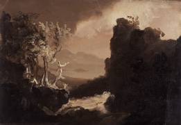 Romantic Landscape (Thomas Cole) - Muzeo.com