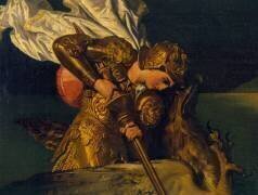Ruggiero Rescuing Angelica (Jean-Auguste-Dominique Ingres) - Muzeo.com