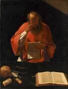 Saint Jérôme lisant (anonymous) - Muzeo.com