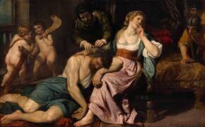 Samson et Dalila (Domenico Fiasella) - Muzeo.com