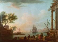 Sea Port (Joseph Vernet) - Muzeo.com