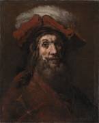 Sketch for The Knight with the Falcon (Rembrandt) - Muzeo.com