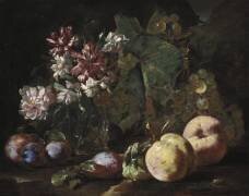 Still Life of Fruit and Flowers (Abraham Brueghel) - Muzeo.com