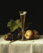 Stillleben mit Sektkelch (Joseph Wilms) - Muzeo.com