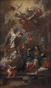 The Annunciation (Francesco Solimena) - Muzeo.com