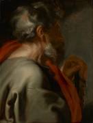 The Apostle Simon (Antoon van Dyck) - Muzeo.com