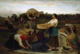 The Colza (Jules Breton) - Muzeo.com