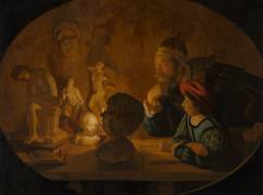 The Drawing Lesson (Jan ter Borch) - Muzeo.com