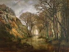 The Erdre, Winter (Charles Leroux) - Muzeo.com