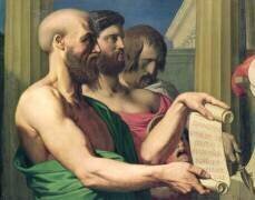 The Greek Tragedians (Jean-Auguste-Dominique Ingres) - Muzeo.com
