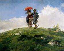 The green mountain (Francisco Masriera y Manovens) - Muzeo.com