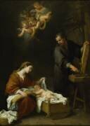 The Holy Family (Bartolomé Esteban Murillo) - Muzeo.com