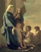 The Holy Family (Nicolas Poussin) - Muzeo.com