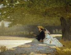The honeymoon (Telemaco Signorini) - Muzeo.com