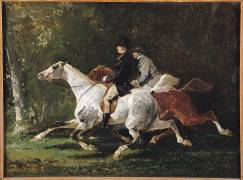 The Horsemen (Alfred Dedreux) - Muzeo.com