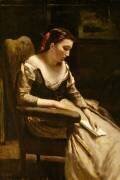 The Letter (Jean-Baptiste Camille Corot) - Muzeo.com
