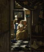 The Love Letter (Johannes Vermeer) - Muzeo.com