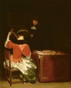 The Music Lesson (Gérard ter Borch) - Muzeo.com