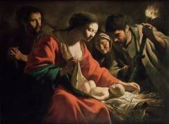 The Nativity (Frères Le Nain) - Muzeo.com
