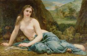 The Penitent Magdalene (Paul Baudry) - Muzeo.com