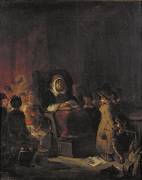 The Schoolmistress (Nicolas-Toussaint Charlet) - Muzeo.com