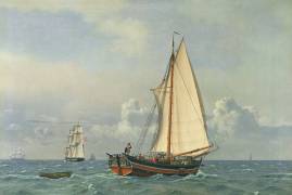 The Sea (Christoffer Wilhelm Eckersberg) - Muzeo.com