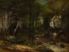 The Stream (Gustave Courbet) - Muzeo.com