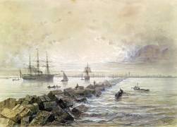 The Suez Canal (Edouard Riou) - Muzeo.com