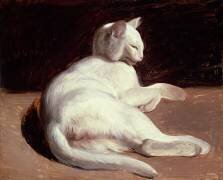 The White Cat (Théodore Géricault) - Muzeo.com