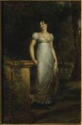 Thérèse-Mathilde-Amélie, duchesse de Mecklembourg-Strelitz, princesse de Tour et Taxis (1774-1839) (François Gérard) - Muzeo.com