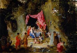Ulysses and Calypso (Hendrik van Balen) - Muzeo.com