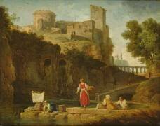 View of Italy (Joseph Vernet) - Muzeo.com