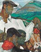 Portrait d'hommes basques (Robert Beat) - Muzeo.com