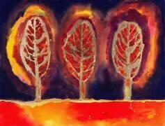 Blazing Trees (Peter Davidson) - Muzeo.com