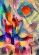 lilac-violet landscape (Alex Caminker) - Muzeo.com