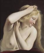 Jeune femme se coiffant (Salomon de Bray) - Muzeo.com
