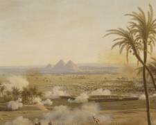 La Bataille des Pyramides, 21 juillet 1798 (Louis François Lejeune) - Muzeo.com