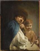 Le Militaire et le petit tambour (Giuseppe Angeli) - Muzeo.com