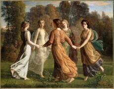 Le Poème de l'âme. Rayons de soleil (Louis Janmot) - Muzeo.com