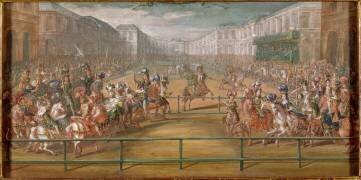 Le Pompeux Carrousel des Galantes Amazones des quatre parties du Monde (Jean-Baptiste Martin l'Ancien) - Muzeo.com