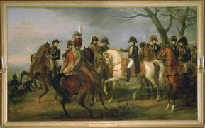 Napoléon Ier donnant l'ordre avant la bataille d'Austerlitz, 2 décembre 1805 (Carle Vernet) - Muzeo.com