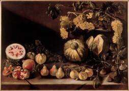 Nature morte aux fruits (Giovanni Battista Ruoppolo) - Muzeo.com