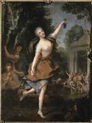 Portrait de Mlle Prevost en bacchante (Jean Raoux) - Muzeo.com