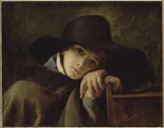 Portrait d'un jeune garçon songeur (François-Joseph Navez) - Muzeo.com