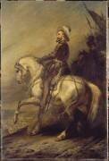 Portrait équestre d'Henri IV à la tête de ses troupes (Ary Scheffer) - Muzeo.com
