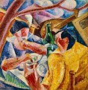 Sous la Pergola à Naples (Umberto Boccioni) - Muzeo.com