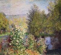 A Corner of the Garden at Montgeron (Claude Monet) - Muzeo.com