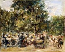 A Garden Restaurant on the River Havel (Max Liebermann) - Muzeo.com