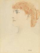 A Parisian Woman (Fernand Khnopff) - Muzeo.com